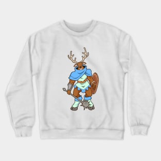 Roleplay Character - Cleric - Healer - Stag Crewneck Sweatshirt